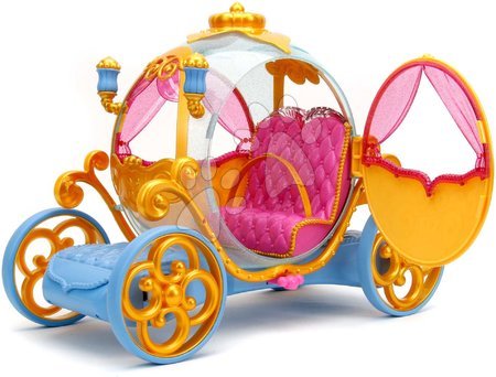 RC modely - Autíčko na diaľkové ovládanie kráľovský kočiar Disney Princess RC Carriage Jada - 24