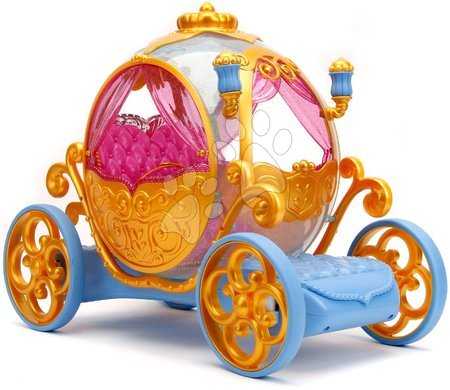 RC modely - Autíčko na diaľkové ovládanie kráľovský kočiar Disney Princess RC Carriage Jada - 30