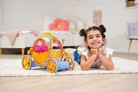 RC modely - Autíčko na diaľkové ovládanie kráľovský kočiar Disney Princess RC Carriage Jada - 3