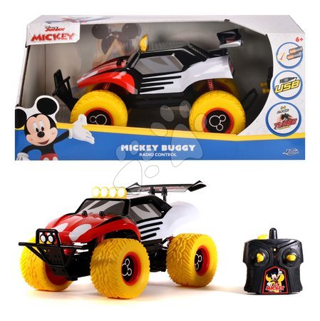 RC modely - Autíčko na diaľkové ovládanie RC Mickey Mouse Buggy Jada - 6