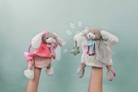 Marionetas para los más pequeños - Plyšový psík na bábkové divadlo Dog Toopi Boy Hand Puppet Doudou et Compagnie - 2