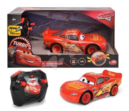 Távirányítós járművek - Távirányítós kisautó RC Cars 3 McQueen Turbo Racer Jada - 2