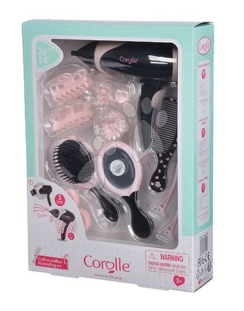 Tavolo trucco per bambini - Asciugacapelli Hairstyling set Les Trendies Corolle - 7