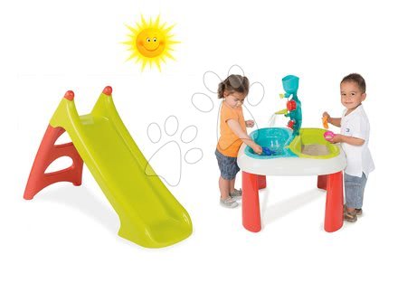 Gartenmöbel für Kinder Sets - Tischset Water&Sand 2in1 Smoby - 13