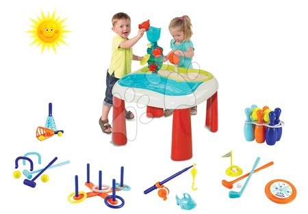 Set mobili da giardino per bambini  - Set tavolo Acqua&Sabbia 2in1 Smoby - 16