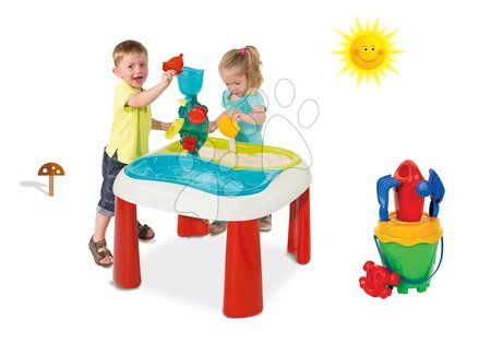 Set mobili da giardino per bambini  - Set tavolo Acqua&Sabbia 2in1 Smoby - 15