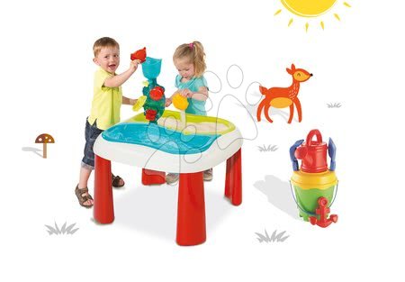 Set mobili da giardino per bambini  - Set tavolo Acqua&Sabbia 2in1 Smoby - 14