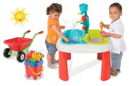 Set mobili da giardino per bambini  - Set tavolo Acqua&Sabbia 2in1 Smoby - 13