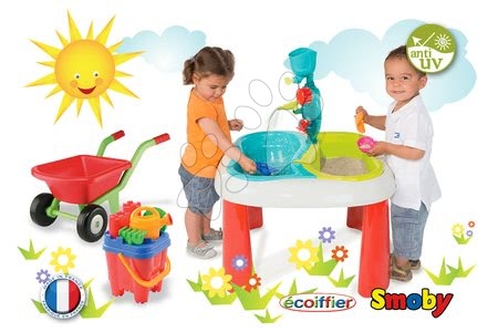 Set mobili da giardino per bambini  - Set tavolo Acqua&Sabbia 2in1 Smoby - 14