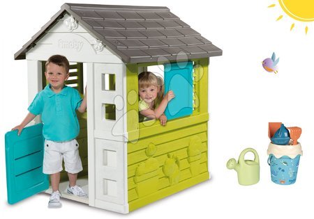 Domečky pro děti - Set domeček Pretty New Grey Smoby