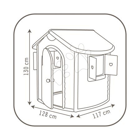 Domečky pro děti - Domeček Jura Lodge Smoby - 3