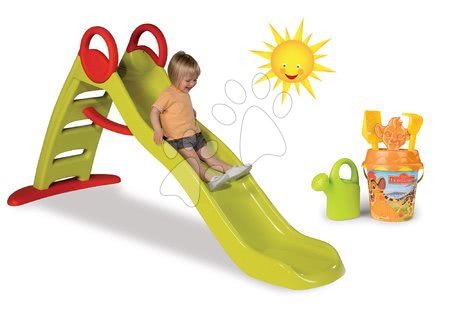 Toboggans et accessoires - Toboggan Funny Smoby de longueur 200 cm - 53