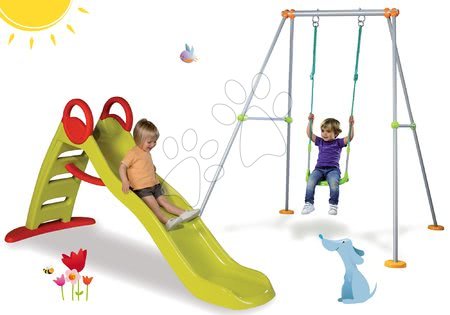 Scivoli con sabbiera - Set scivolo Toboggan Funny Smoby lunghezza 200 cm - 37