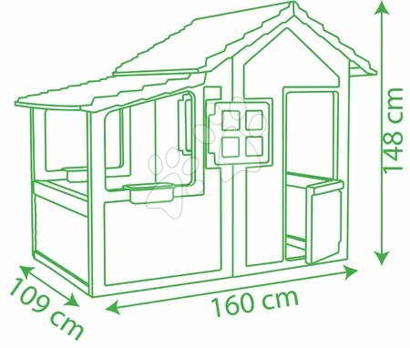 Seturi căsuțe  - Set căsuţă Grădinar Maison Floralie Smoby - 18