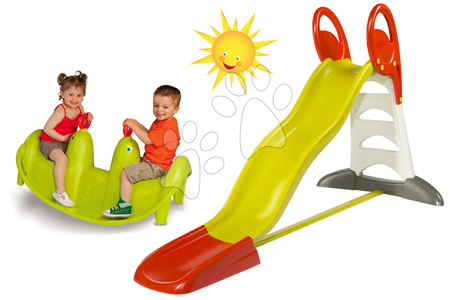 Šmykľavky s hojdačkou - Set šmykľavka Toboggan XL Smoby dĺžka 230 cm - 24