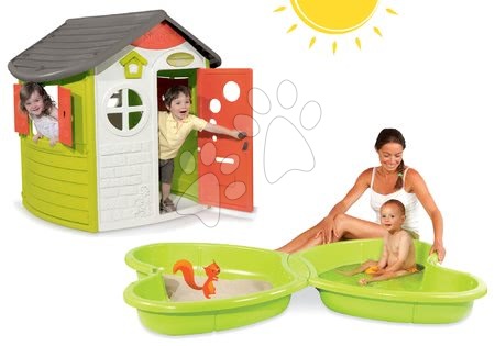 Playhouses with sandpit - House set Neo Jura Lodge Smoby - 26