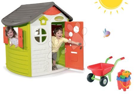 Kids' playhouses - Neo Jura Lodge Smoby Playhouse Set - 24