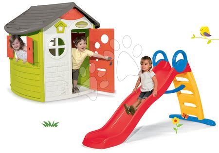 Case per bambini con scivolo - Set casetta Jura Lodge Smoby - 27