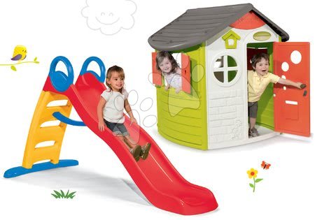 Case per bambini con scivolo - Set casetta Jura Lodge Smoby - 28