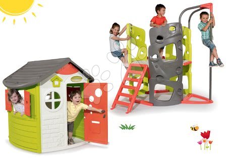 Playhouses with multi-activity center - Jura Lodge Smoby playhouse set - 34