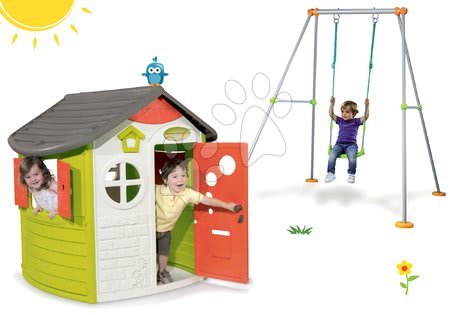 Case per bambini con altalena - Set casetta Jura Lodge Smoby - 25