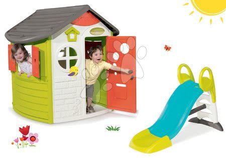 Case per bambini con scivolo - Set casetta Jura Lodge Smoby - 26