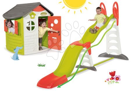 Case per bambini con scivolo - Set casetta Jura Lodge Smoby - 28