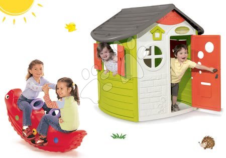 Case per bambini con altalena - Set casetta Jura Lodge Smoby - 28