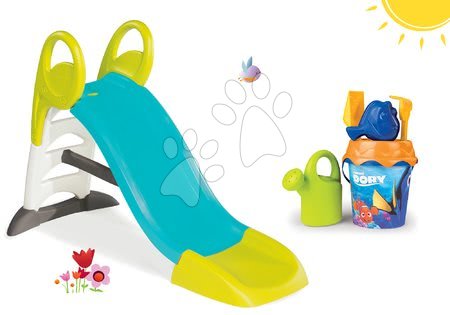 Toboggans et accessoires - Toboggan KS Smoby avec de l'eau, longueur 1,5 m. - 28