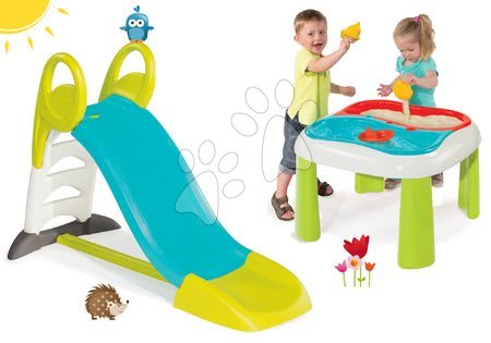 Šmykľavky s pieskoviskom - Set šmykľavka Toboggan KS Smoby dĺžka 1,5m - 18