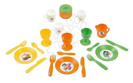 Accesorii și vase de bucătărie de jucărie - Coș de picnic cu set de tacâm 44 Cats Picnic Smoby - 2