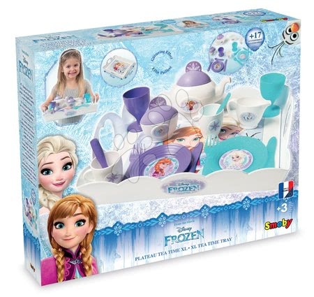 Accesorii și vase de bucătărie de jucărie - Tavă de servit Frozen 2 Disney XL Tea Time Smoby - 4