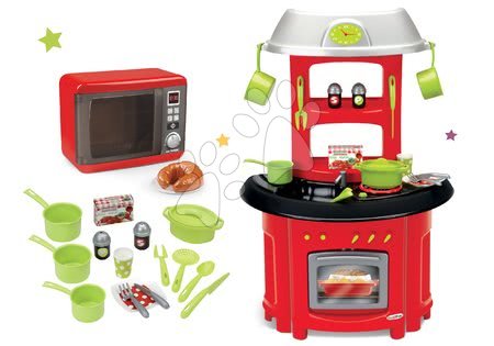 Kuhinjski aparati - Set elektronička mikrovalna pećnica Tefal Elec Micro Wave Smoby