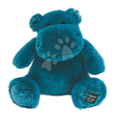 Plush toys | Page 3 - Plush hippo Hippo Anthracite Grey Histoire d’ Ours