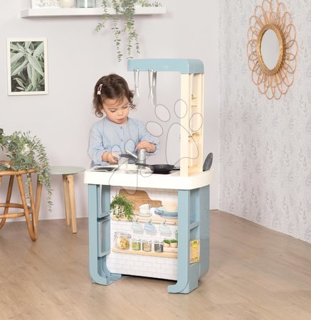 Electronic play kitchens - Kitchen with sound Bon Appetit Kitchen Grey Smoby - 7