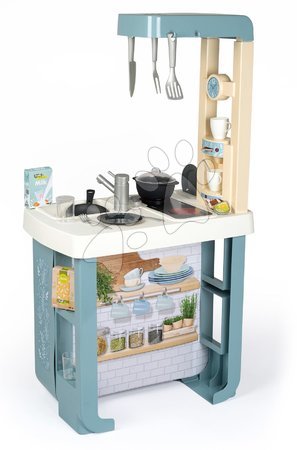 Electronic play kitchens - Kitchen with sound Bon Appetit Kitchen Grey Smoby - 3