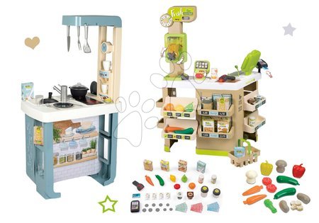 Sets de cuisine pour enfants -  cuisine avec son Bon Appetit Cuisine Grise Smoby  - 7