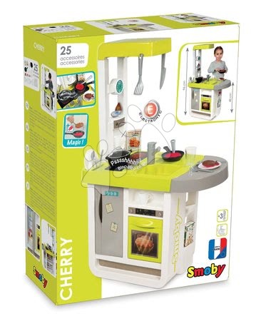 Electronic play kitchens - Cherry Smoby Mini Kitchen - 8