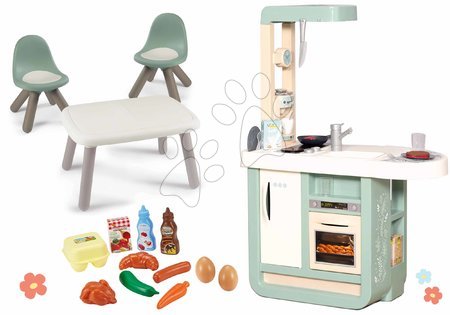 Kuchyňky pro děti sety | Strana 8 - Set kuchyňka s posezením Cherry Kitchen Smoby