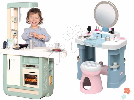  - Set kuchynka a kozmetický stolík Beauty Cherry Kitchen Smoby