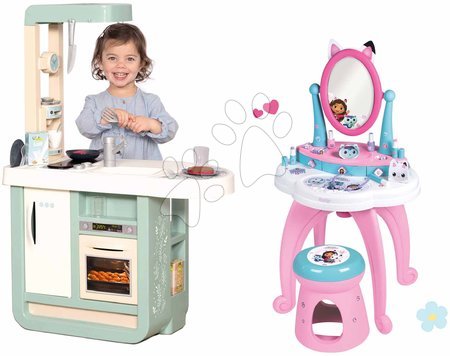  - Set kuchynka a kozmetický stolík Cherry Kitchen Smoby