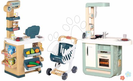 3 - 6 years - Set kitchen and shop Cherry Kitchen Smoby