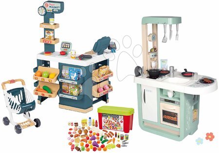 3 - 6 years - Set kitchen and supermarket Cherry Kitchen Smoby