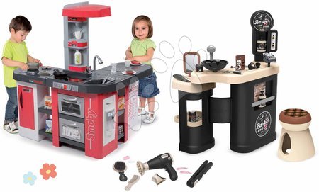 Sets de cuisine pour enfants - Set de cuisine et salon de coiffure Tefal Studio XXL Smoby