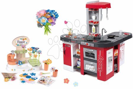 3 - 6 years - Set kitchen and classic flower shop Tefal Studio XXL Smoby