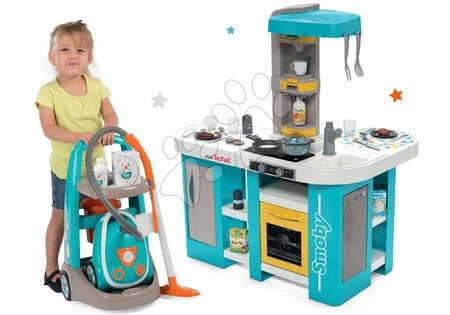 Cocinitas para niños sets - Juego de cocina electrónica Tefal Studio 360° XL Bubble Smoby - 27