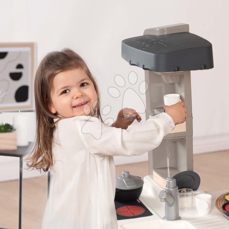 Magasins pour enfants et accessoires - Magasin électronique de biens divers avec réfrigérateur Maxi Market et cuisine Tefal Smoby - 15