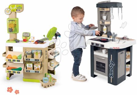 3 - 6 years - Set kitchen and Bio store Tefal Studio Kitchen 360° Smoby