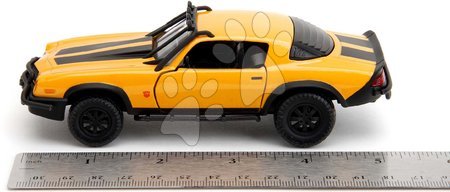 Modely - Autíčko Chevrolet Camaro 1977 Bumblebee Transformers T7 Jada - 9