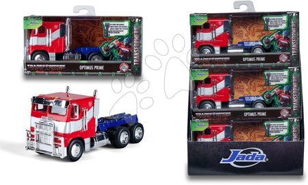 Modely - Autíčko Optimus Prime Truck Transformers T7 Jada - 8